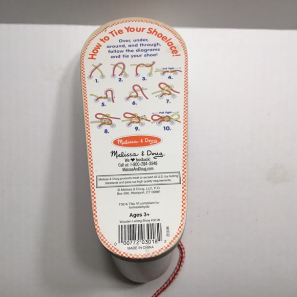 Melissa & Doug Lacing Shoe - Picture 7 of 7